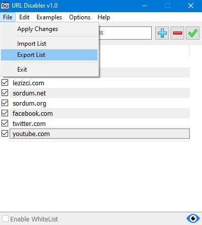 URL Disabler 1.2 Offline