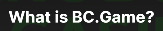 Discover the Exciting World of Bc.Game Casino And Sportsbook